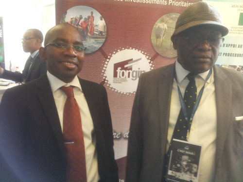 Abdourahmane Sy à gauche, souleymane Ba à droite