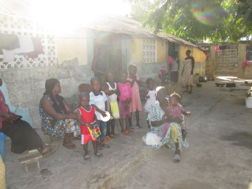 Régugiés gambiens en Casamance
